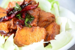 三杯豆腐 Three Cup Sauce Tofu