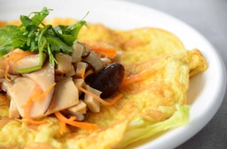 [i4] Carrot &amp; Mushroom Omelette 芙蓉蛋